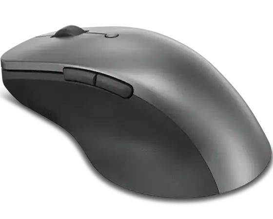 Мишка Lenovo Professional, оптична (2400 dpi), Bluetooth, 6 бутона, USB, сива