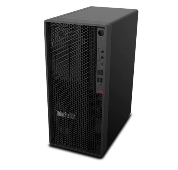 Настолен компютър Lenovo ThinkStation P350 TW, Intel Core i7-11700 (2.5GHz up to 4.9GHz, 16MB), 16GB (2x8GB) DDR4 3200MHz, 1TB SSD, Intel UHD Graphics 750, KB, Mouse, SD Card Reader, 500W Power Supply, Win 10 Pro, 3Y Onsite