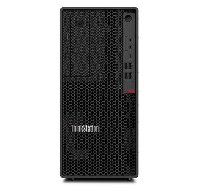 Настолен компютър Lenovo ThinkStation P350 TW, Intel Core i7-11700 (2.5GHz up to 4.9GHz, 16MB), 16GB (2x8GB) DDR4 3200MHz, 1TB SSD, Intel UHD Graphics 750, KB, Mouse, SD Card Reader, 500W Power Supply, Win 10 Pro, 3Y Onsite