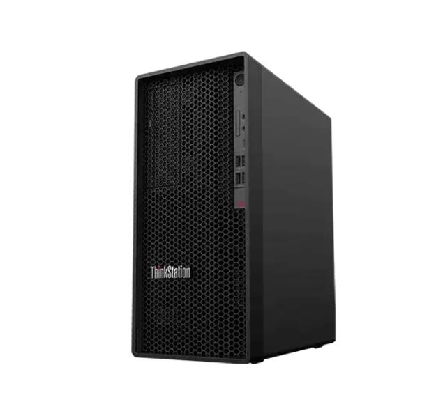 Настолен компютър Lenovo ThinkStation P358 TW AMD Ryzen 7 Pro 5845 (3.4GHz up to 4.6GHz, 32MB), 32GB (16+16) DDR4 3200MHz, 512GB SSD, NVIDIA RTX A2000/12GB, KB, Mouse, SD Card Reader, 500W, Win11 DG Win10 Pro, 3Y Onsite