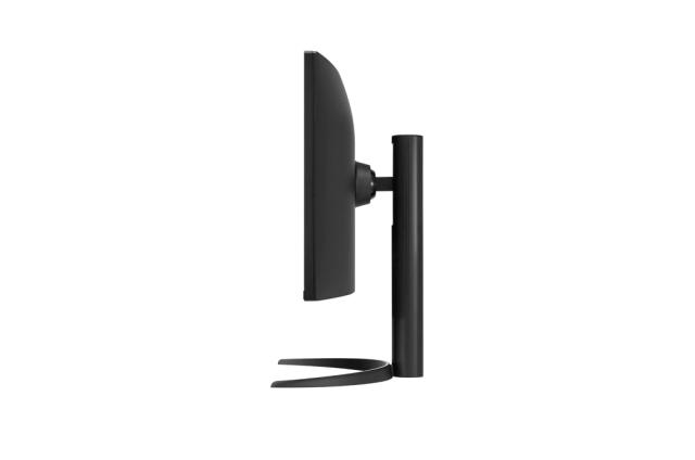 Монитор LG 34WP65C-B, 34" UltraWide AG, Curved VA, 5ms, 1ms MBR, CR 3000:1, 300 cd/m2, 21:9, QHD 3440x1440, HDR10, AMD FreeSync, RGB 99%, 160Hz, HDMI, DisplayPort, Speaker Maxx Audio 7Wx2, Tilt, Height Adjustable, Headphone Out, Black