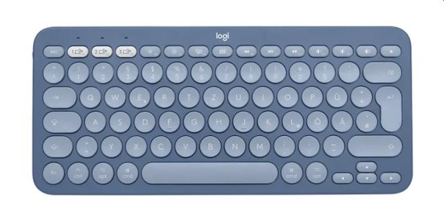 Клавиатура Logitech K380 for Mac Multi-Device Bluetooth Keyboard - US Intl - Blueberry