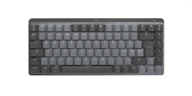 Клавиатура Logitech MX Mechanical Mini For Mac, Wireless, (US), Space Gray