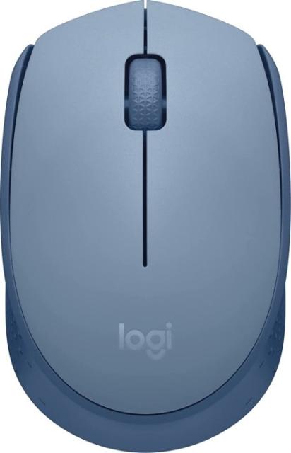 Мишка Logitech M171, Wireless, оптична (1000 dpi), BLUEGREY 