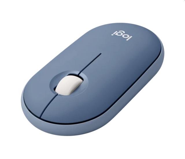 Мишка Logitech Pebble M350 Wireless Mouse - BLUEBERRY - EMEA-914