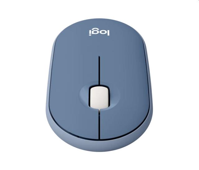 Мишка Logitech Pebble M350 Wireless Mouse - BLUEBERRY - EMEA-914