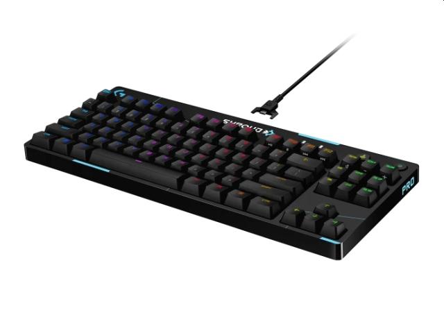 Клавиатура Logitech PRO X Keyboard Shroud Edition - SHROUD - US INT'L - INTNL-973