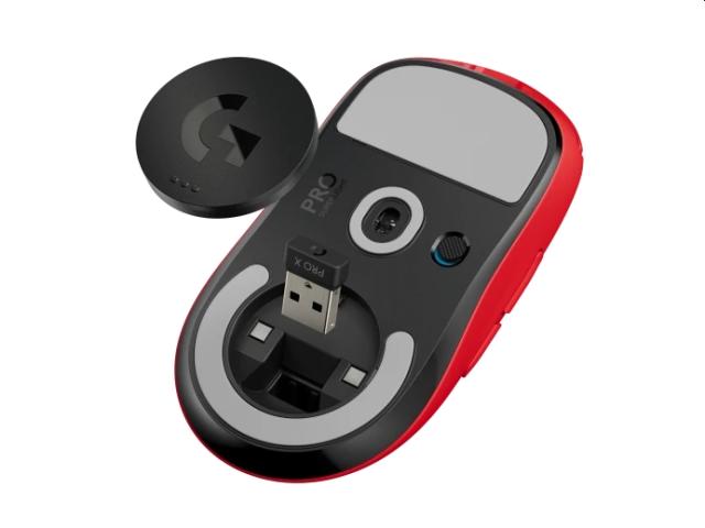 Мишка Logitech G Pro X Superlight Wireless Mouse, Lightspeed Wireless 1ms, HERO 25K DPI Sensor, 400 IPS, Onboard Memory, >63g, Red