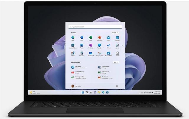 Лаптоп Microsoft Surface Laptop 5, Intel Core i7-1255U, 15" (2496 x 1664) PixelSense Display, Intel Iris Xe Graphics, 16GB RAM, 512GB SSD, Windows 11 Home, Black