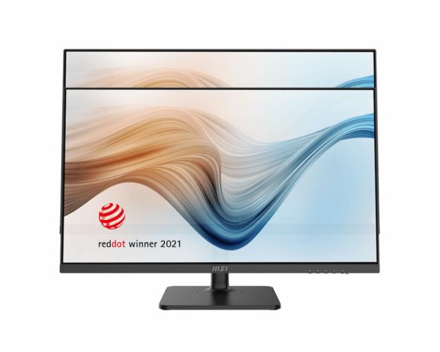 Монитор MSI Modern MD271P, 27", 1920x1080 (FHD), 75Hz, 5ms, IPS, 250 nits, Flat, USB-C & HDMI, Black