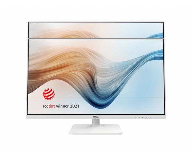 Монитор MSI Modern MD271PW, 27", 1920x1080 (FHD), 75Hz, 5ms, IPS, 250 nits, Flat, USB-C & HDMI, White