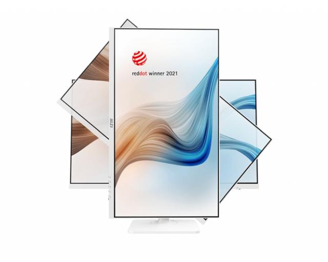 Монитор MSI Modern MD271PW, 27", 1920x1080 (FHD), 75Hz, 5ms, IPS, 250 nits, Flat, USB-C & HDMI, White