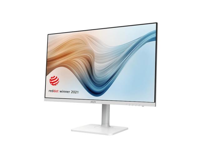 Монитор MSI Modern MD271PW, 27", 1920x1080 (FHD), 75Hz, 5ms, IPS, 250 nits, Flat, USB-C & HDMI, White