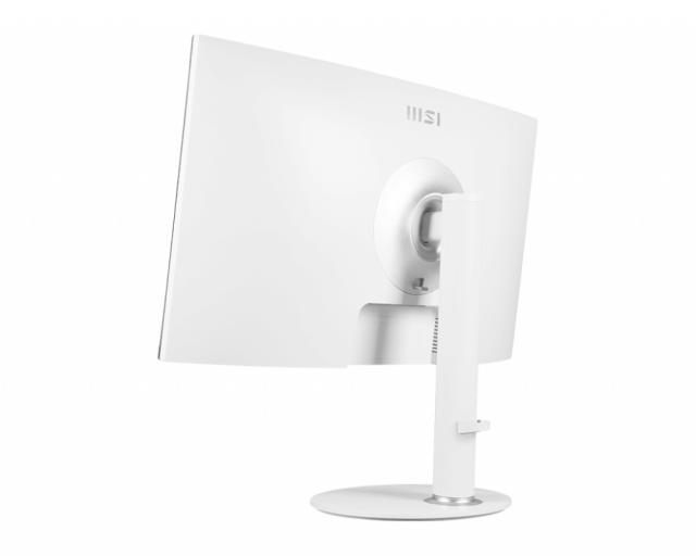 Монитор MSI Modern MD271CPW, 27", 1920x1080 (FHD), 75Hz, 4ms, VA, 250 nits, 1500R, USB-C & HDMI, AdaptiveSync, CURVED , Type-C, Height Adjustable Stand, White