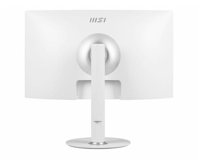 Монитор MSI Modern MD271CPW, 27", 1920x1080 (FHD), 75Hz, 4ms, VA, 250 nits, 1500R, USB-C & HDMI, AdaptiveSync, CURVED , Type-C, Height Adjustable Stand, White