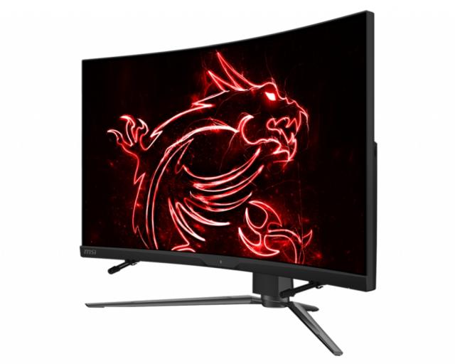 Монитор MSI MPG ARTYMIS 323CQR, 31.5", Curve 1000R, VA, 2560x1440 (WQHD), 16:9, FreeSync Premium, 165HZ, 1ms, 36M