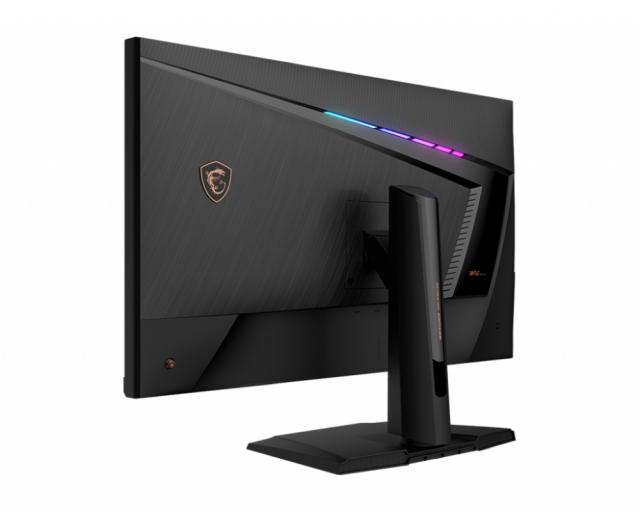Монитор MSI Optix MPG321QRF QD, 32" Quantum dot, Flat, Rapid IPS, 2560x1440 (WQHD), 16:9, G-SYNC Compatible, 175Hz, 1ms, ANTI - FLICKER, LESS BLUE LIGHT, Gaming OSD App, Night Vision, Mystic Light, Adjustable Stand