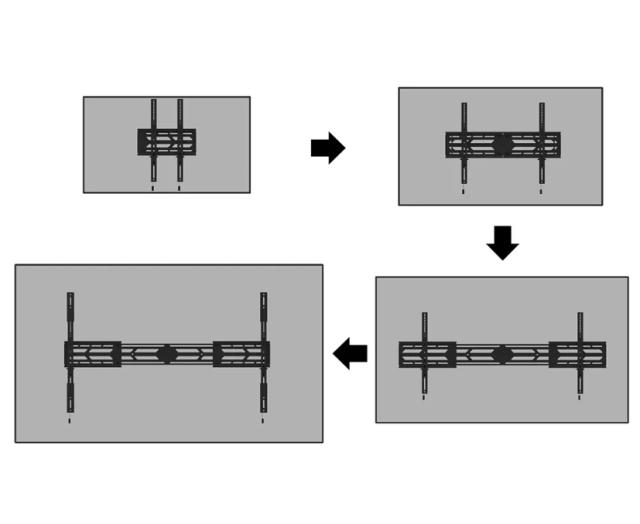 Стойка Neomounts Select Screen Wall Mount (fixed, VESA 800x600-1500x900)