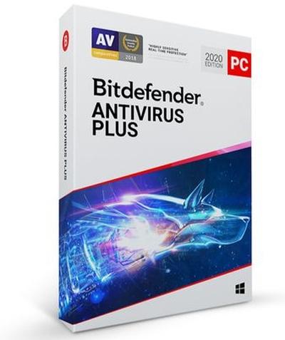 Лиценз за ползване на програмен продукт Bitdefender Antivirus Plus, 1 user, 1 year