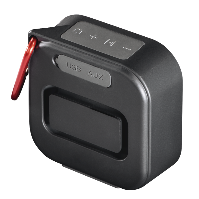 Мобилна колонка HAMA Pocket 2.0, Bluetooth, Водоустойчива, 3.5W, Черна