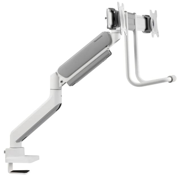 Стойка Neomounts by NewStar Screen Desk Mount 2 screens (topfix clamp & grommet), White