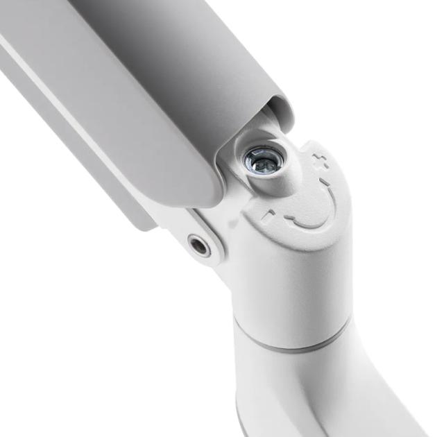 Стойка Neomounts by NewStar Screen Desk Mount 2 screens (topfix clamp & grommet), White