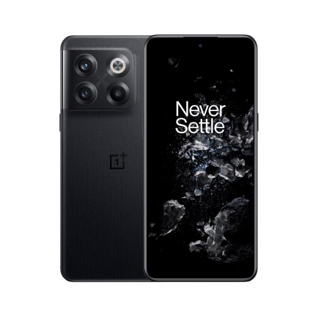 Мобилен телефон OnePlus 10T 5G CPH2415, 16GB RAM, 256GB, 8 Core Snapdragon 8+ Gen 1, 6,70" 120Hz AMOLED 2412x1080 LTPS, IMX766 50MP + OV08D 8MP + 2MP OIS, S5K3P9 16MP Selfie, 4800mAh, Dual SIM, Android 12, Moonstone Black