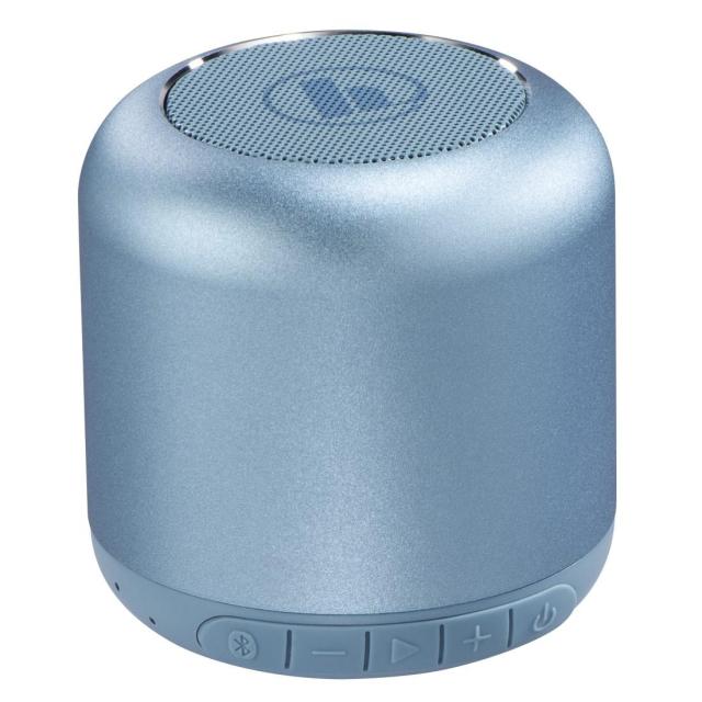 Смарт безжична тонколона HAMA Drum 2.0, Bluetooth, 3.5mm жак, 3.5W, Светло синьо
