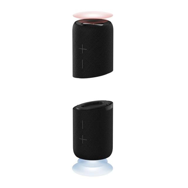 Колонка от 2 части HAMA Twin 2.0, Bluetooth, 2 x 10 W, Черен