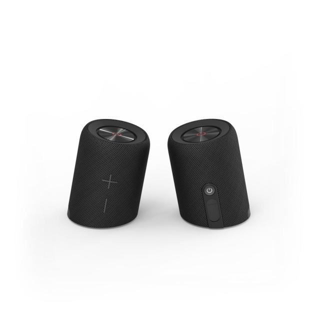 Колонка от 2 части HAMA Twin 2.0, Bluetooth, 2 x 10 W, Черен