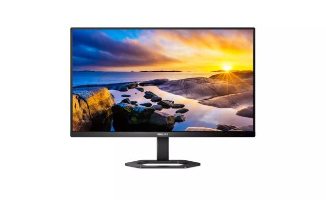 Монитор Philips 24E1N5300AE/00, 23.8" IPS WLED, 1920x1080@75Hz, 4ms GtG, 1ms MPRT, 300cd m/2, 1000:1, Mega Infinity DCR, Adaptive sync, FlickerFree, Low Blue Mode, 3Wx2, Tilt, Height Adjust, Pivot, HDMI, DP, USB hub