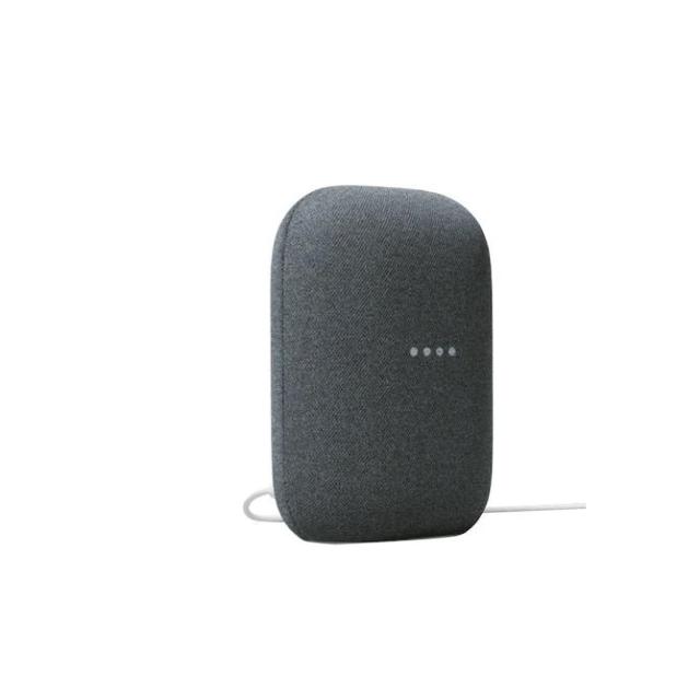 Безжична колонка Google Nest Audio, Android, микрофон, за Google Home система, контрол чрез гласови команди, Wi-Fi/Bluetooth, Черна