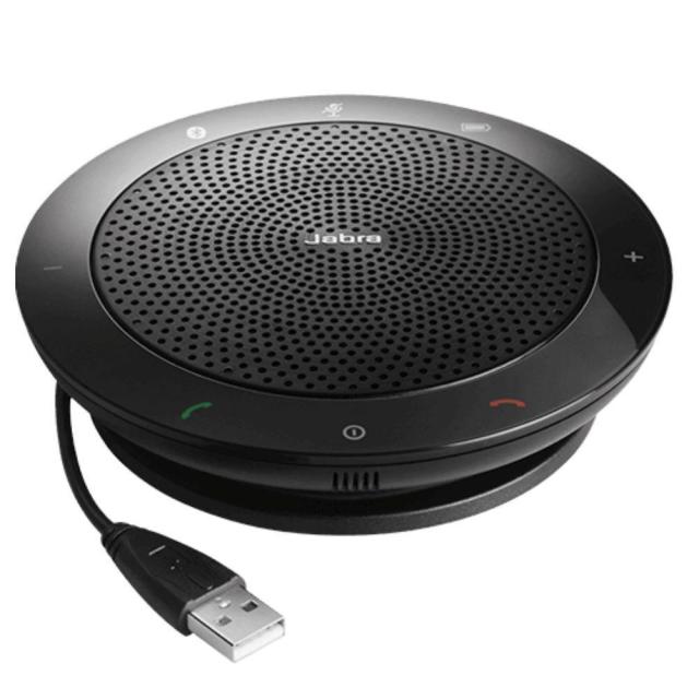 Конферентна колонка за PC Jabra Connect 4s, вграден микрофон, до 15 часа време на работа, Bluetooth, USB, черна