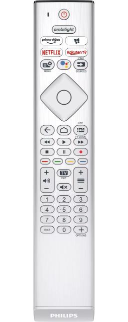 Телевизор Philips 65PUS8807/12, 65" THE ONE, UHD 4K DLED 3840x2160, DVB-T2/C/S2, Ambilight 3, HDR10+, HLG, Android 11, Dolby Vision/ Atmos, Quad Core P5 Perfec with Al, 120Hz, 16GB, 90% DCI Color Gamut, VRR FreeSync, BT5.0, HDMI, 2xUSB, Cl+, 802.11ac