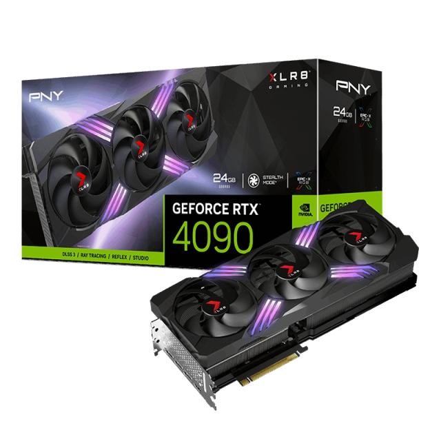 Видео карта PNY GEFORCE RTX 4090 24GB XLR8 Gaming VERTO Edition