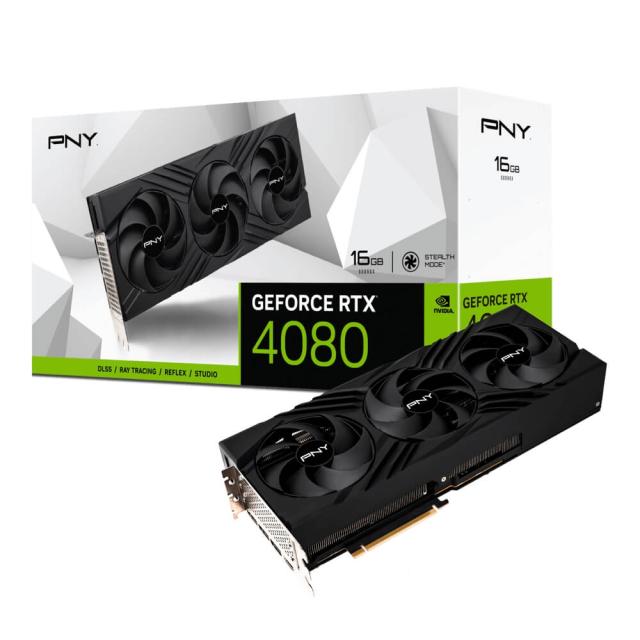 Видео карта PNY GEFORCE RTX 4080 16GB VERTO Triple Fan Edition