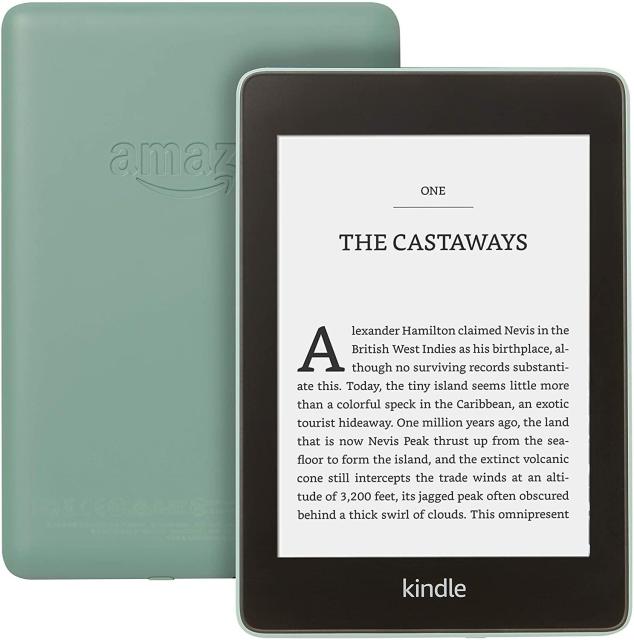 eBook четец Kindle Paperwhite 6" IPX8, 10 генерация, Зелен