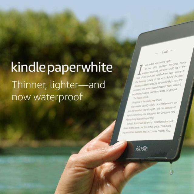 eBook четец Kindle Paperwhite 6" IPX8, 10 генерация, Червен