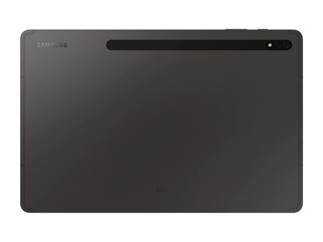 Таблет Samsung SM-X800 TAB S8+ Wi-Fi 12.4", 2800 x 1752 Super AMOLED, HDR10+, 120Hz, 128GB, Octa-Core (1x3.00 GHz, 3x2.5 GHz, 4x1.8GHz), 8 GB RAM , 4xAKG Tuned Speakers, Bluetooth 5.2, 13 MP, 6 MP + 12 MP Selfie, 10 090 mAh, Android 12, Dark Gray