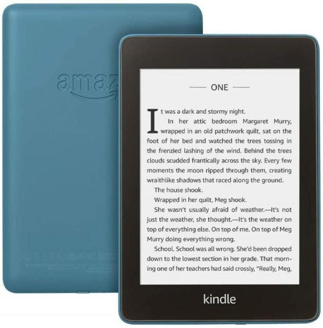 eBook четец Kindle Paperwhite, 6", IPX8, 10 Gen, Син