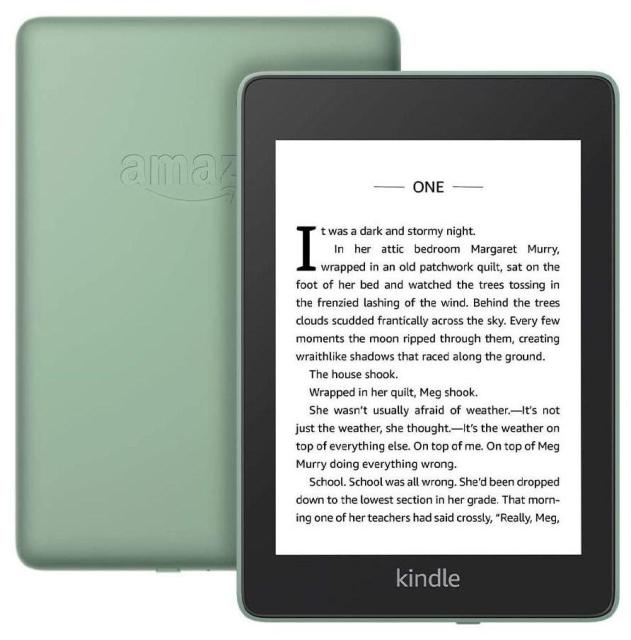eBook четец Kindle Paperwhite 6" IPX8, 10 генерация, Зелен