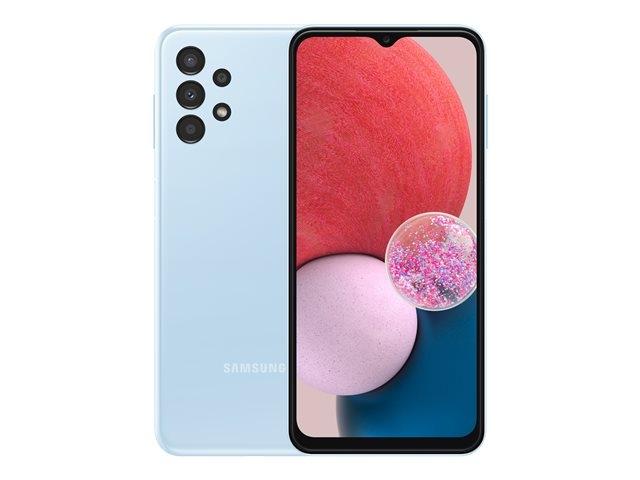 Мобилен телефон Samsung SM-A137 GALAXY A13 4G 32 GB, Octa-Core (4x2.0 GHz, 4x2.0 GHz), 3 GB RAM, 6.6" 1080x2408, 50.0 MP + 5.0 MP + 2.0 MP + 2.0 MP + 8.0 MP Selfie, 5000 mAh, Dual SIM, Light Blue
