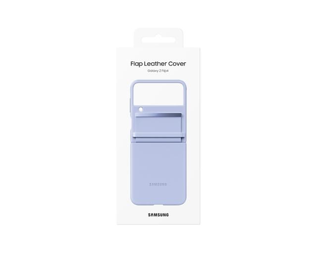 Калъф Samsung Flip4 Flap Leather Cover Serenity Purple