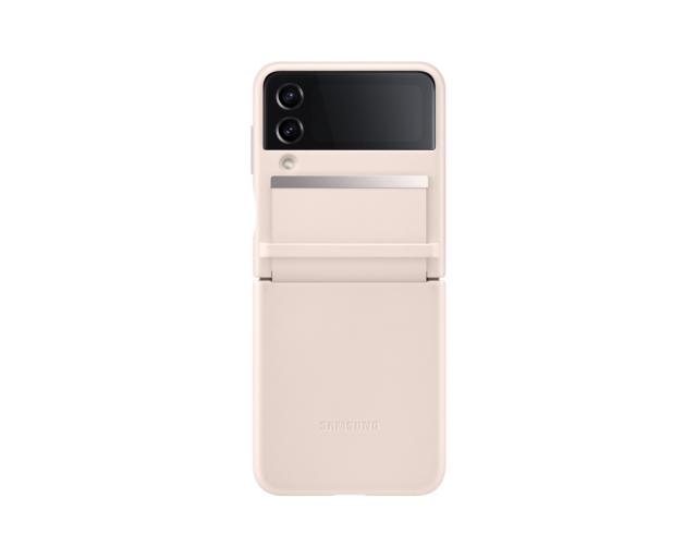 Калъф Samsung Flip4 Flap Leather Cover Peach