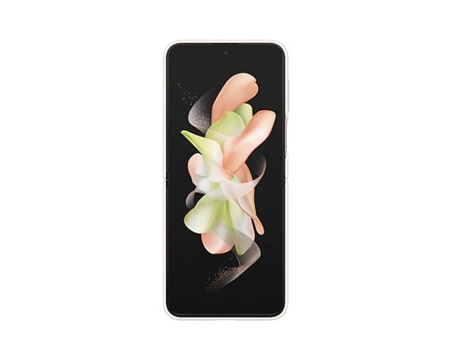 Калъф Samsung Flip4 Flap Leather Cover Peach