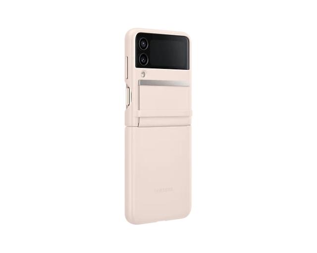 Калъф Samsung Flip4 Flap Leather Cover Peach
