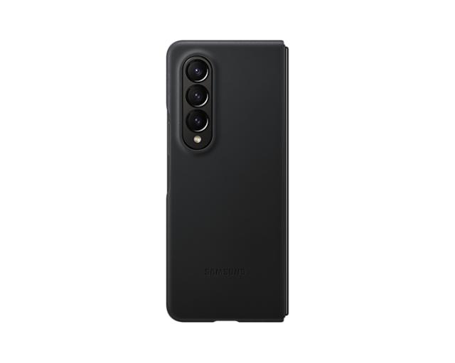 Калъф Samsung Fold4 Leather Cover Black
