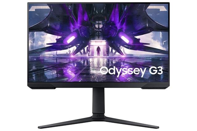 Монитор Samsung 24AG30 24" Odyssey G4, VA, 144 Hz, 1 ms MPRT, 1920x1080, 250 cd/m2, 3000:1 Contrast, Eco Saving Plus, Flicker Free, AMD FreeSync Premium, Black Equalizer,  DP 1.2, HDMI 1.4, Headphone Jack, Black