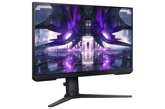 Монитор Samsung 24AG30 24" Odyssey G4, VA, 144 Hz, 1 ms MPRT, 1920x1080, 250 cd/m2, 3000:1 Contrast, Eco Saving Plus, Flicker Free, AMD FreeSync Premium, Black Equalizer,  DP 1.2, HDMI 1.4, Headphone Jack, Black
