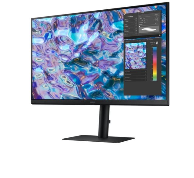 Монитор Samsung 27B800 , 27" IPS LED, 75 Hz, 5 ms GTG, 2560x1440, 300 cd/m2, 1000:1, FreeSync, Eye Saver Mode, Flicker Free, 3xUSB 3.0, Display Port 1.2, 2xHDMI 1.4, Headphone Jack, 178°/178°, Black